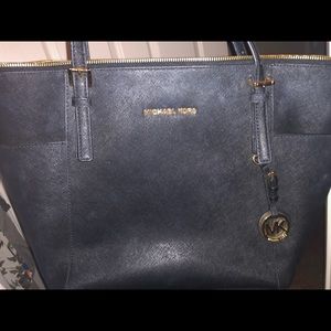Black and gold Michael Kors